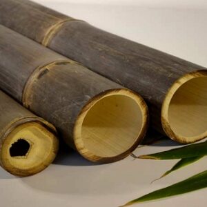 Bambus stokke mørke