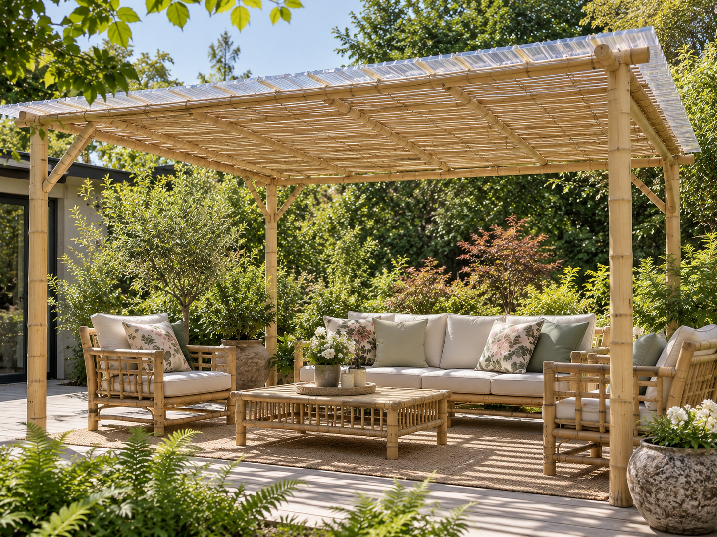 Rullehegn lys 180x180cm - Billede 11