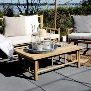 Loungebord bambus