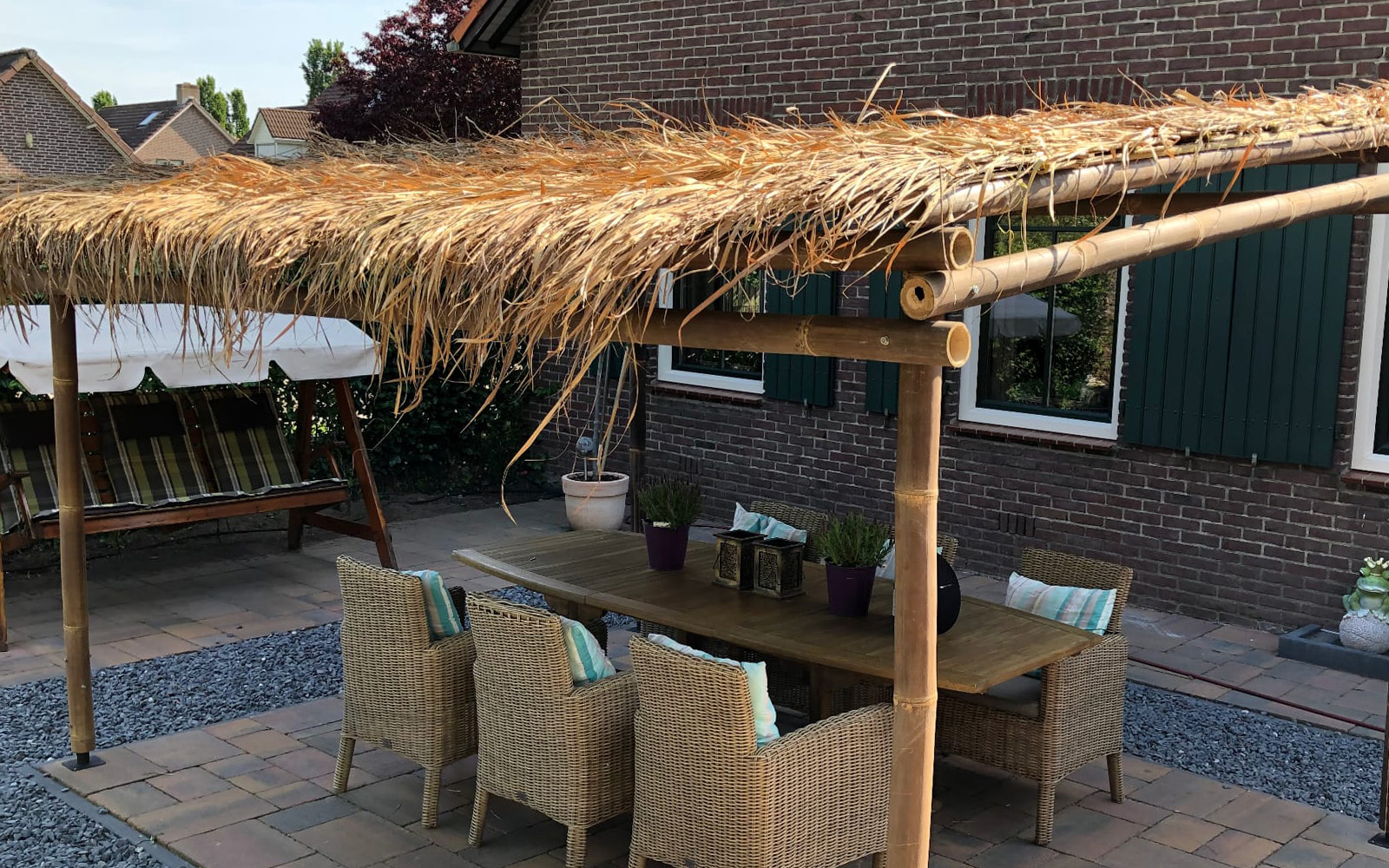 Palmestråtag 1 m. - Billede 3