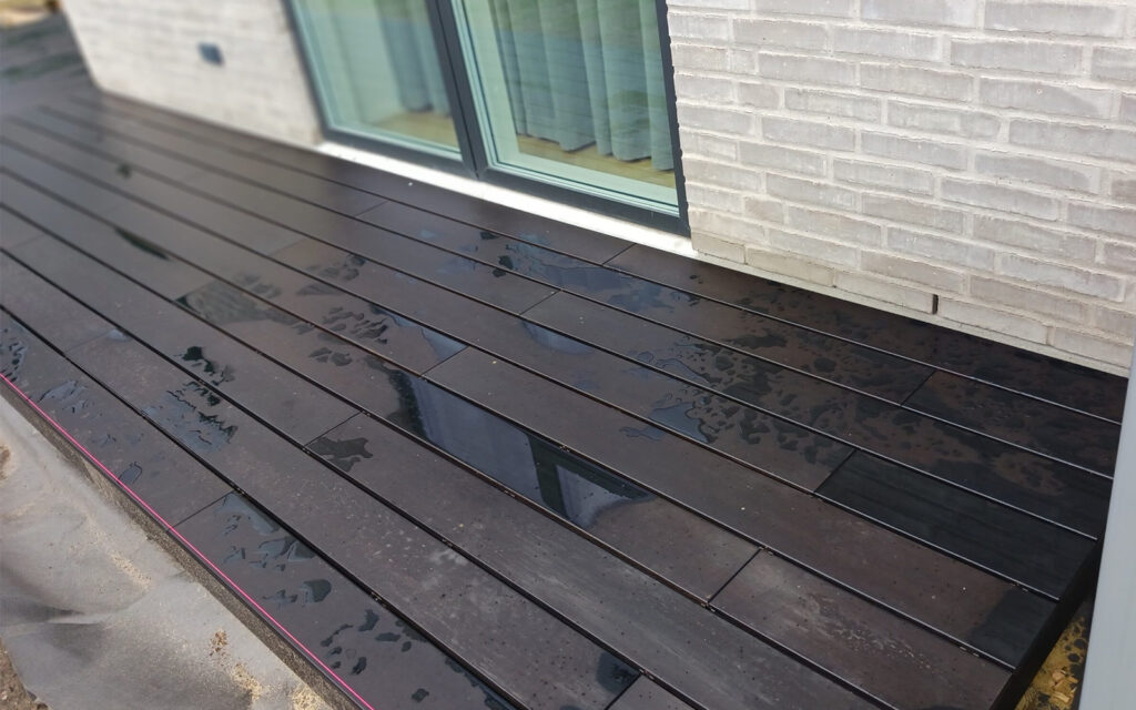 Bambus Terrasse Projekt Dyssegård Espresso
