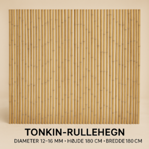 Rullehegn tonkinstok H:180xL:180cm 12-16mm