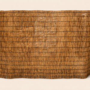 Stråmåtte carboniseret 1 x 3 mtr