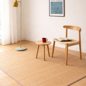 Gulvtæppe, Bambus, Smalle Lameller