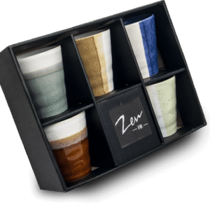 Krus med forskellige farver - 5 stk