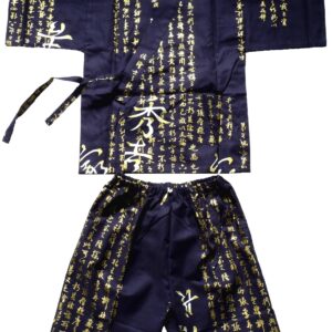 Jinbei sæt - "Hideyoshi" 2 delt til drenge