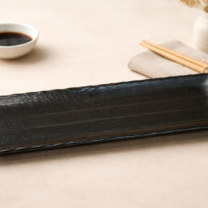 Sushi tallerken - sort