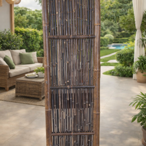 Bambushegn mørkt til afskærmning