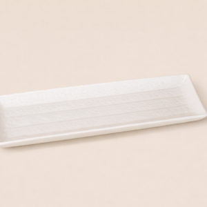 Sushi tallerken - hvid