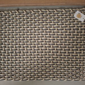 Gulvmåtte natur og koks farvet