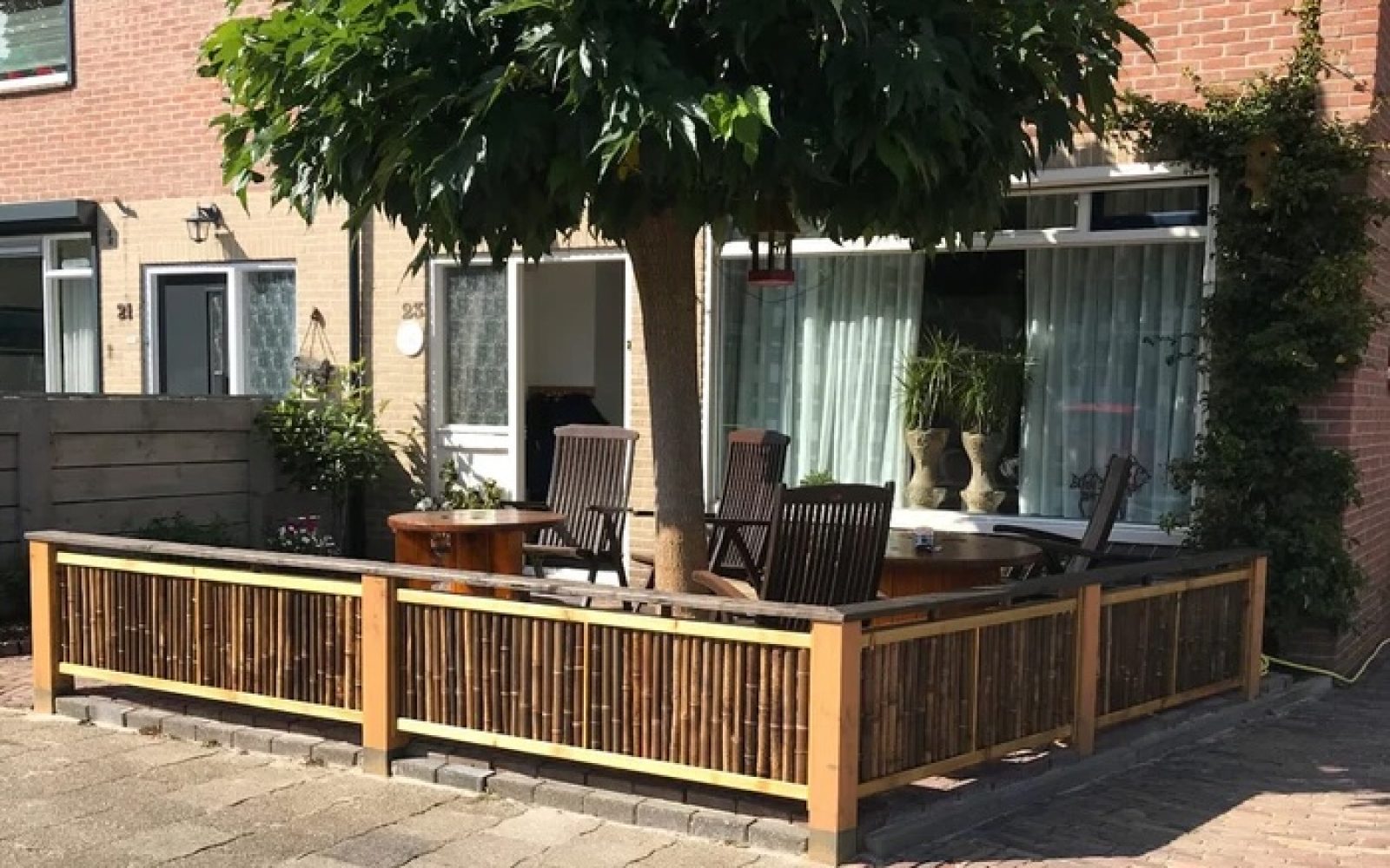 Bambus Havehegn Mørk bambus Livsstilsbillede 2