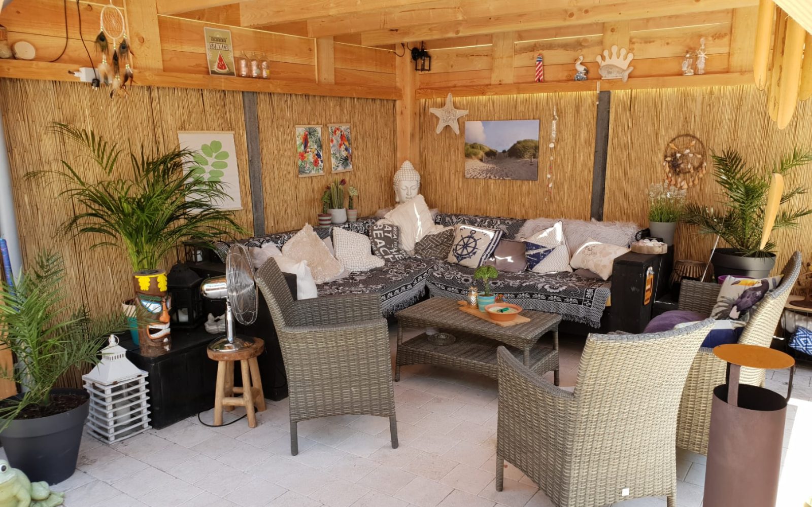 Stråmåtte 600x160cm Bambusdanmark